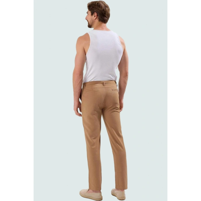 Erkek Chino Pantolon Boru Paça Slim Fit İtalyan Kesim Günlük Ve İş Hayatı Kaliteli Malzeme