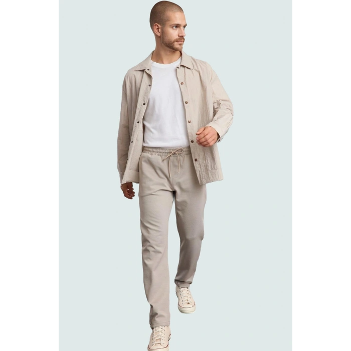 Erkek Dar Paça Uzun Boy Jogger Pantolon Rahatlık ve Şıklık Bir Arada Yaz Aylarının Vazgeçilmezi