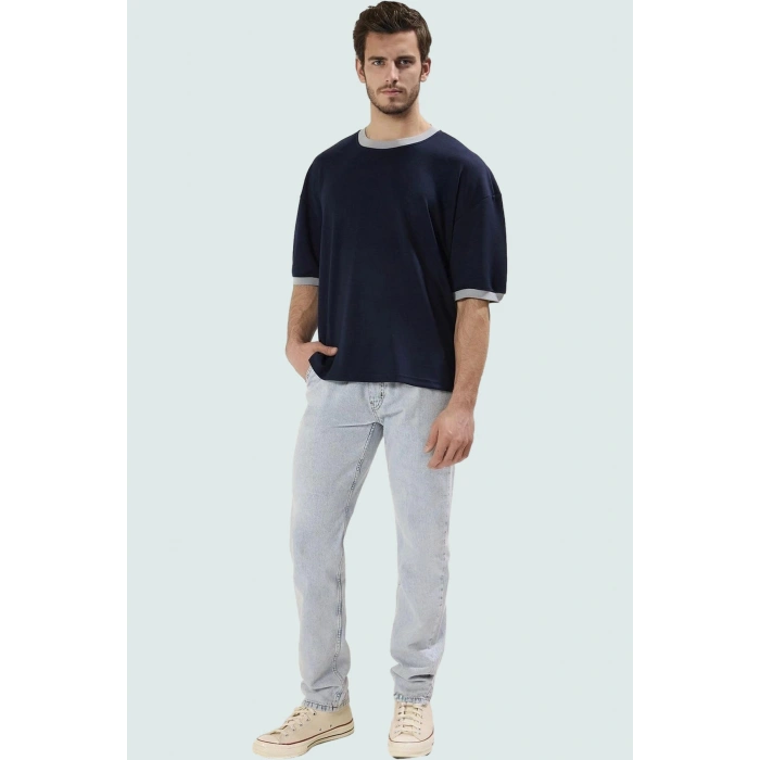 Erkek Denim Kot Pantolon Pamuk Regular Fit Uzun Boy Günlük Kullanım Yaz Aylarının Vazgeçilmezi