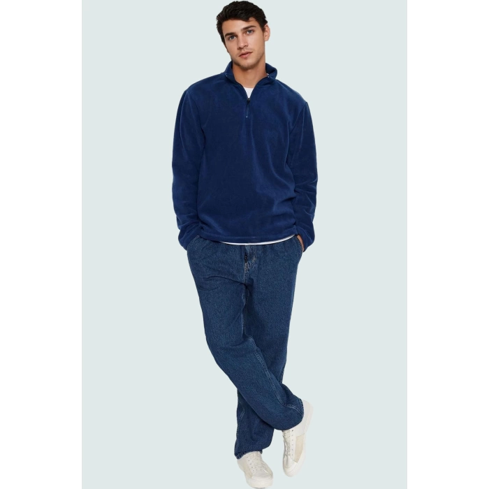 Erkek Denim Pantolon Regular Fit Bol Paça Pamuk Günlük Stil Hafta Sonu Yaz Aylarının Vazgeçilmezi