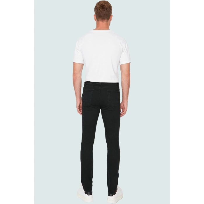 Erkek Denim Skinny Kot Pantolon Esnek Kumaş Dar Paça Günlük Kombinler Yaz Aylarının Vazgeçilmezi