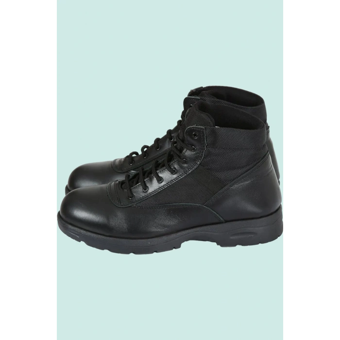 Erkek Deri İş Güvenliği Botu Hafif Taban Yeni Yasa Yüksek Bilek Destekli Tabanlı Bot