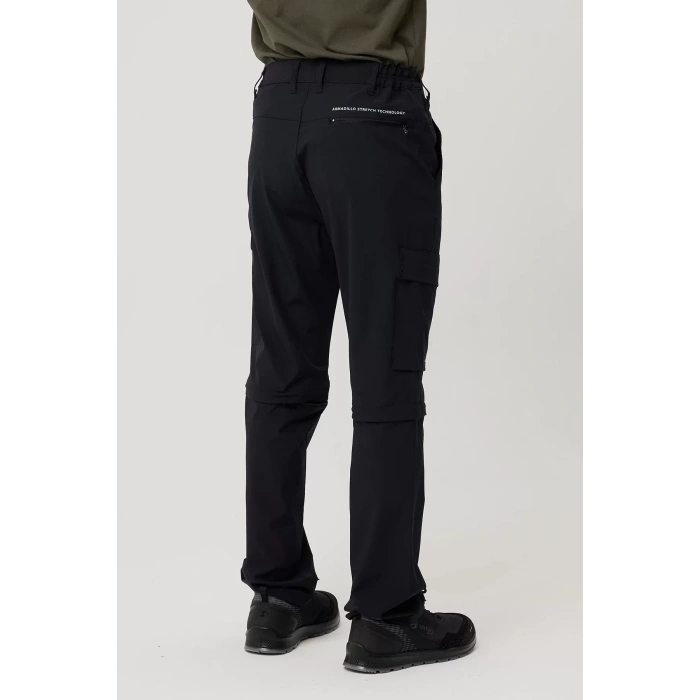 Erkek Düz Kaki Rüzgar Geçirmez Trekking Pantolonu Erciyes Outdoor Pantolon Dönüştürülebilir