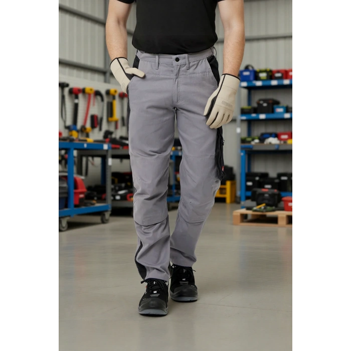 Erkek Gabardin İş Pantolonu Allium Pantolon Şık Konforlu Outdoor