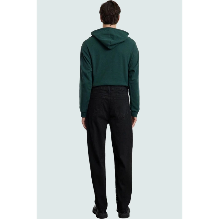 Erkek Geniş Paça Denim Kot Pantolon Casual Baggy Kalıp Günlük Kullanım Yaz Aylarının Vazgeçilmezi