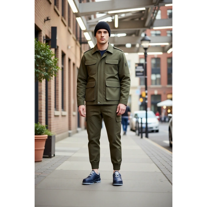 Erkek İş Güvenliği Ayakkabısı Deri Çelik Burunlu 030 Mekap Rolax