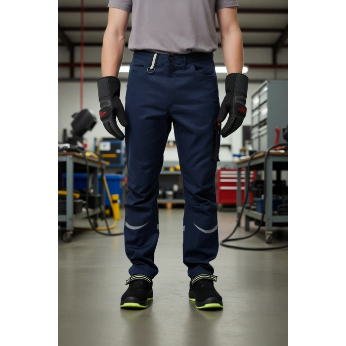 Erkek İş Pantolonu Dayanıklı Gabardin Kumaş Alkanna Trousers Fonksiyonel