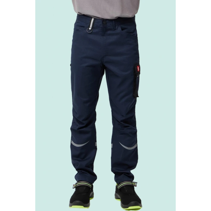 Erkek İş Pantolonu Dayanıklı Gabardin Kumaş Alkanna Trousers Fonksiyonel