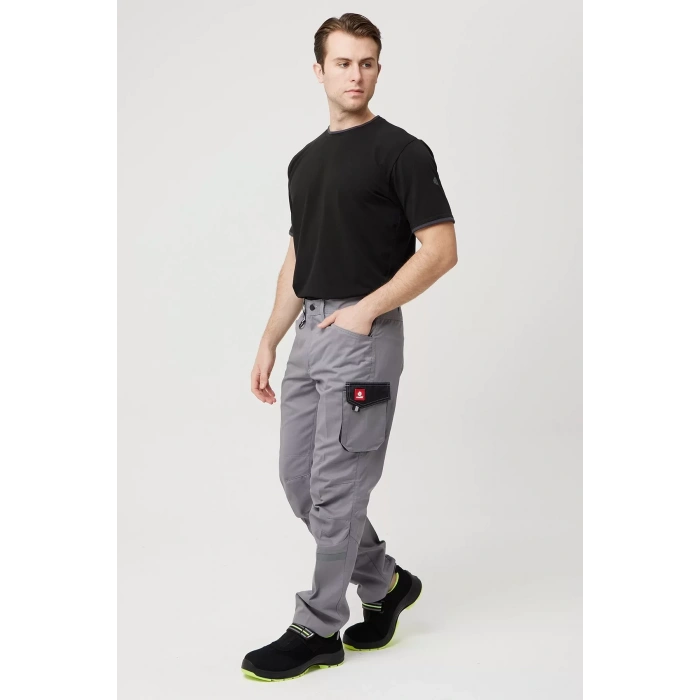 Erkek İş Pantolonu Dayanıklı Gabardin Kumaş Alkanna Trousers Fonksiyonel