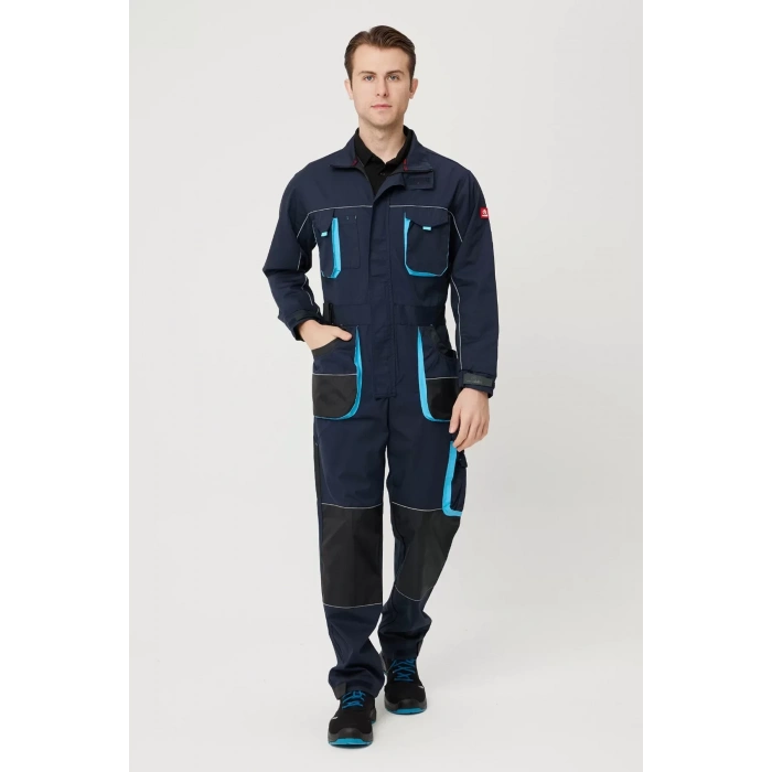 Erkek İş Tulumu Çok Cepli ve Dayanıklı Alaska Tulum Koruyucu Tasarım Şık Rahat Kesim