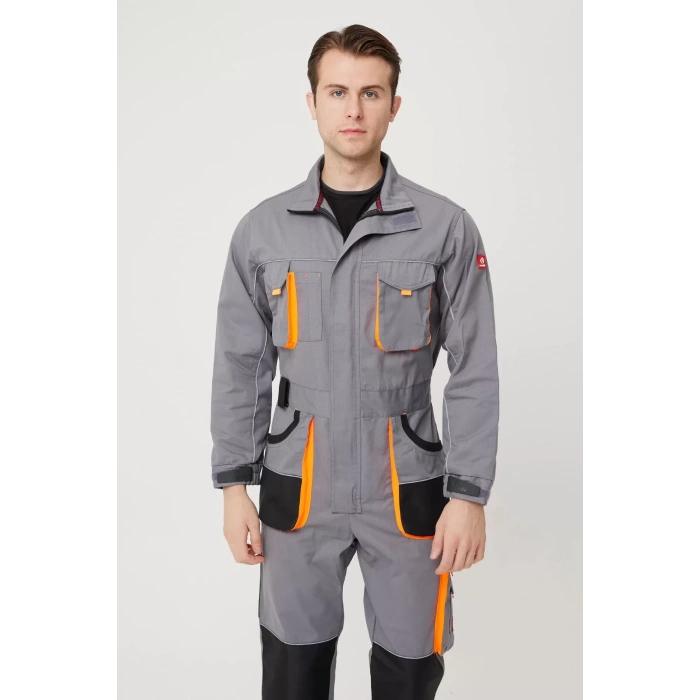 Erkek İş Tulumu Çok Cepli ve Dayanıklı Alaska Tulum Koruyucu Tasarım Şık Rahat Kesim