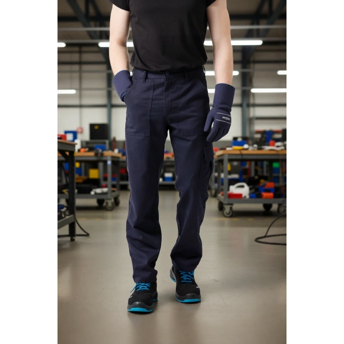 Erkek Kargo Pantolon 65 Polyester İş Pantolonu Galanthus Technic Cepli Rahat Kalıp