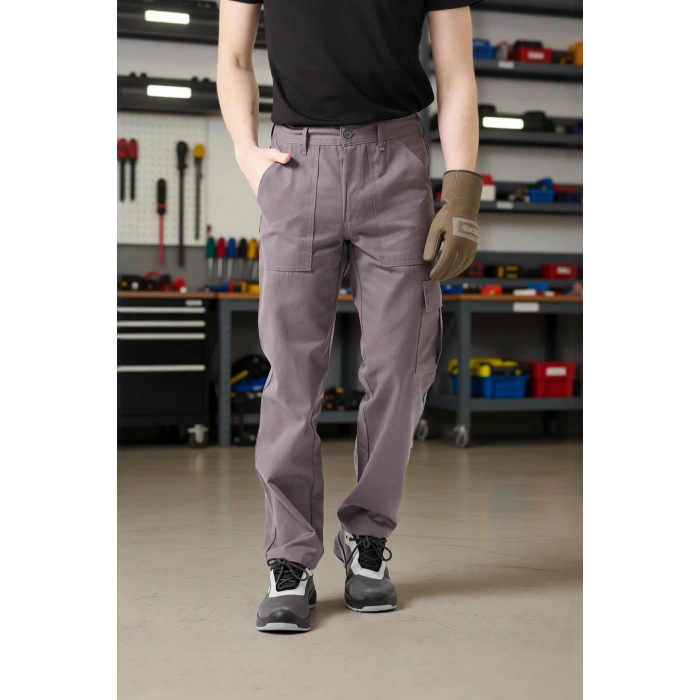 Erkek Kargo Pantolon 65 Polyester İş Pantolonu Galanthus Technic Cepli Rahat Kalıp