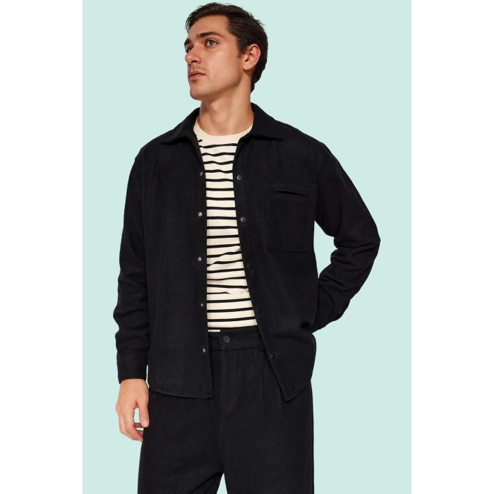 Erkek Kaşe Ceket Gömlek Polyester Pamuk Kışlık Şıklık Günlük Kullanım Yaz Aylarının Vazgeçilmezi