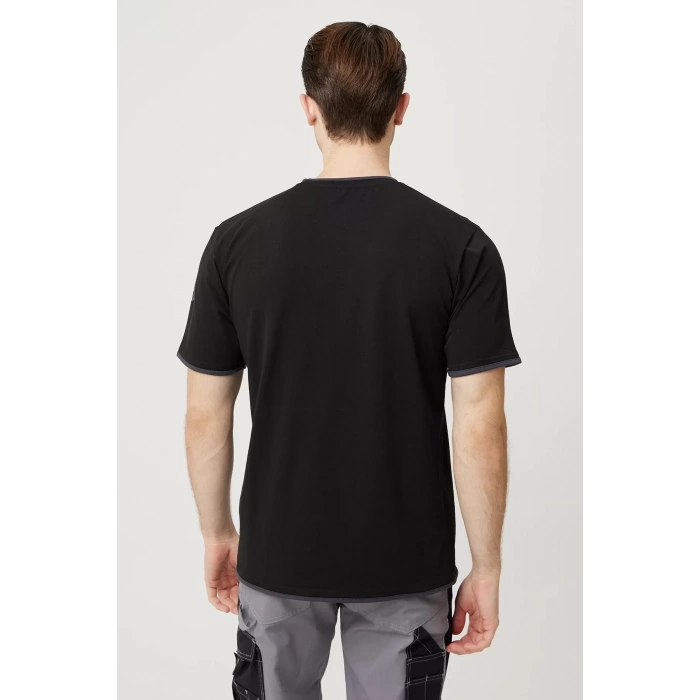 Erkek Khaki O Yaka Tshirt 92 Pamuk Morina shirt Nefes Alabilir Rahat Kesim