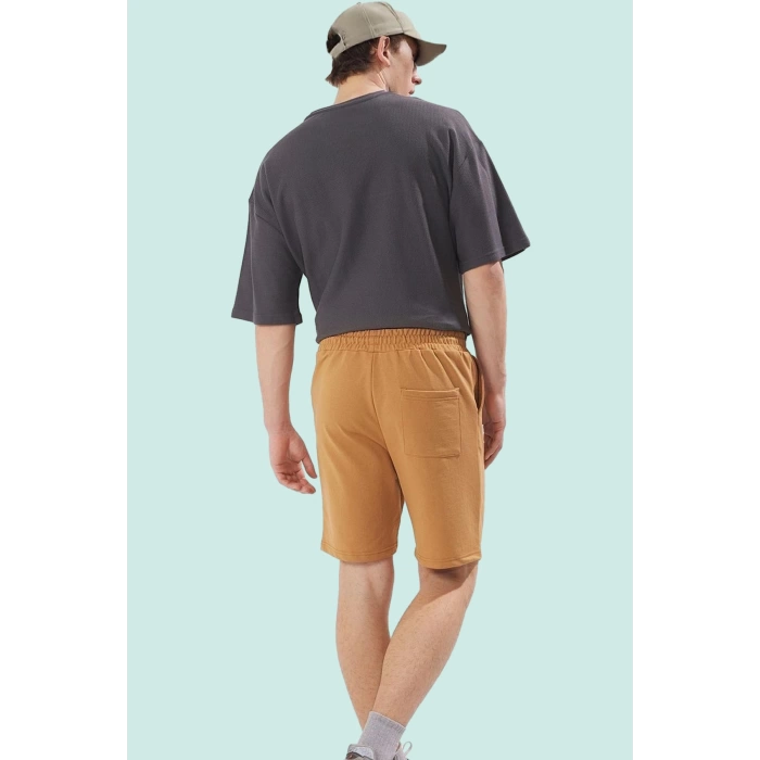 Erkek Kısa Boy Relaxed Şort Düz Desen Rahat Günlük Kullanım Hafta Sonu Yaz Aylarının Vazgeçilmezi