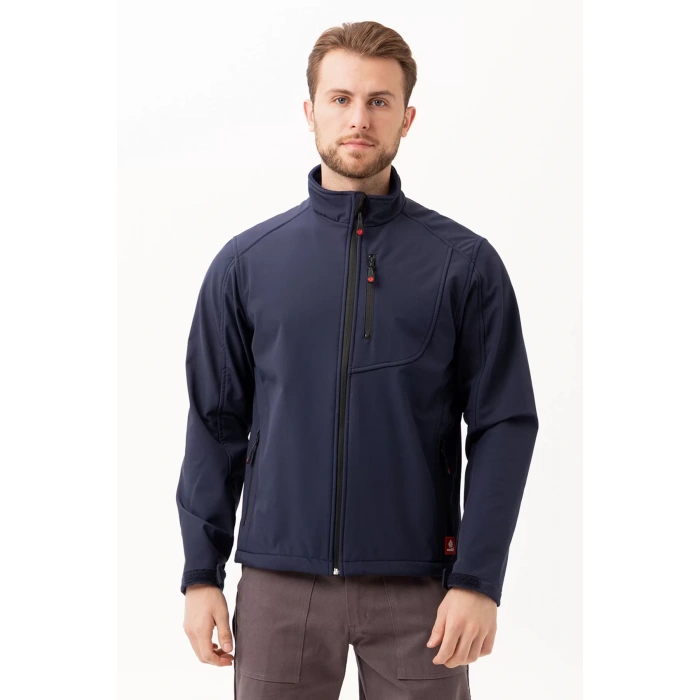 Erkek Kışlık Su Geçirmez Softshell Mont Salina İtici Rüzgar Outdoor