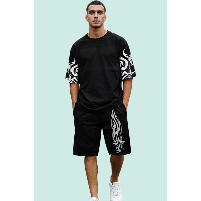 Erkek Loose Fit Şort 2 İplik Openend Dokuma Spor ve Günlük Hafta Sonu Yaz Aylarının Vazgeçilmezi