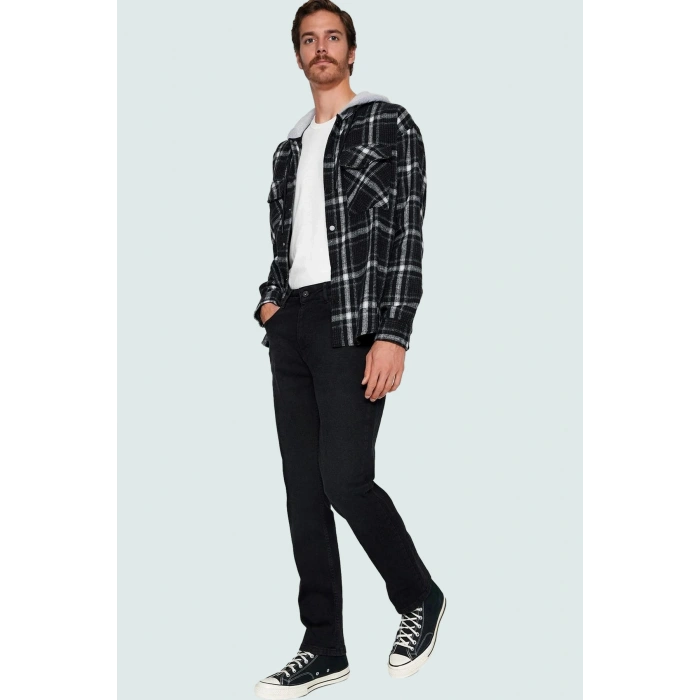 Erkek Pamuk Denim Jean Pantolon Regular Fit Boru Paça Günlük Stil Yaz Aylarının Vazgeçilmezi
