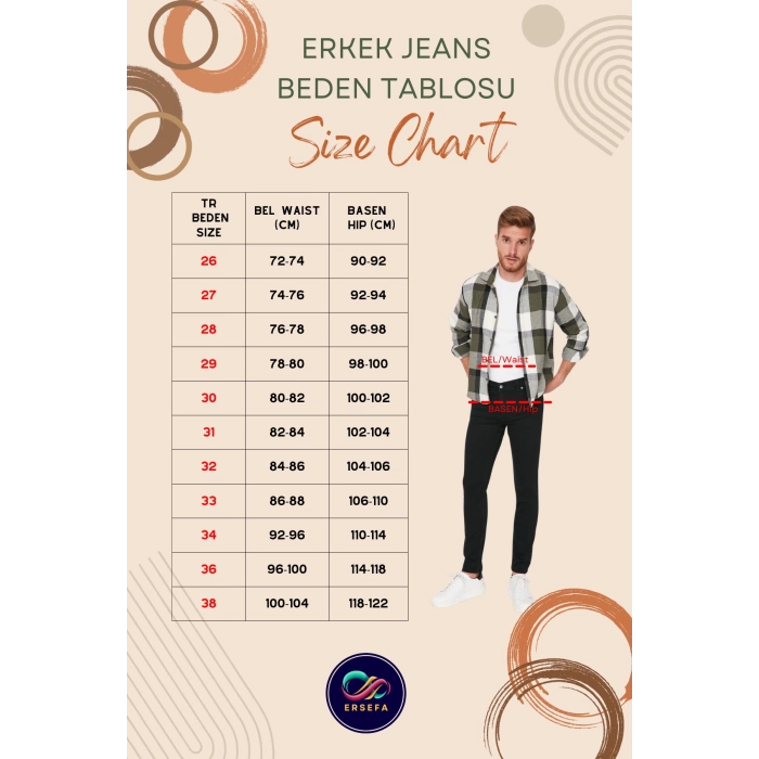Erkek Pamuk Denim Kot Pantolon Regular Boy Relaxed Kalıp 5 Cep Detayı Günlük Stil Hafta Sonu