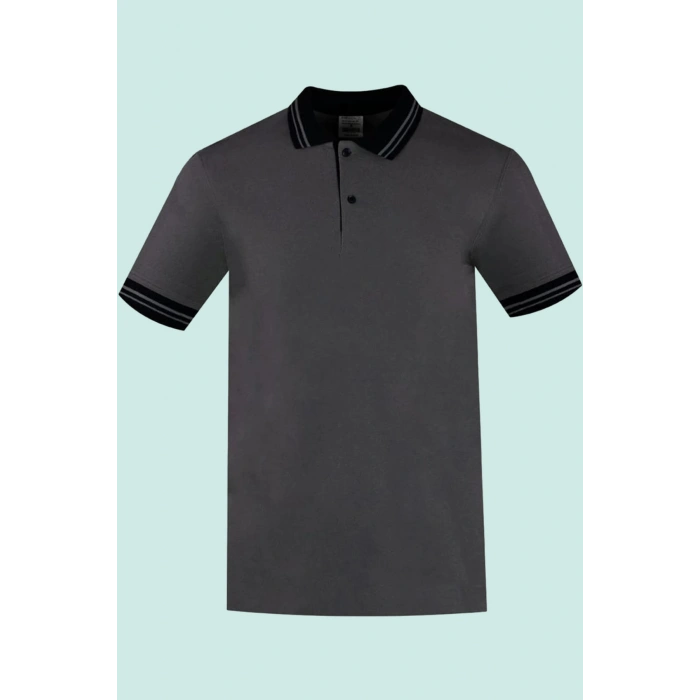 Erkek Polo Yaka Tshirt Pamuklu Nefes Alabilir Biloba shirt Şık Günlük İş Kullanımı İçin