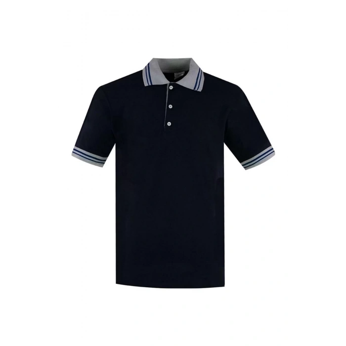 Erkek Polo Yaka Tshirt Pamuklu Nefes Alabilir Biloba shirt Şık Günlük İş Kullanımı İçin