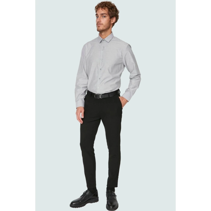 Erkek Regular Chino Pantolon Renk Slim Fit İtalyan Kesim Boru Paça İş Ve Günlük Hafta Sonu