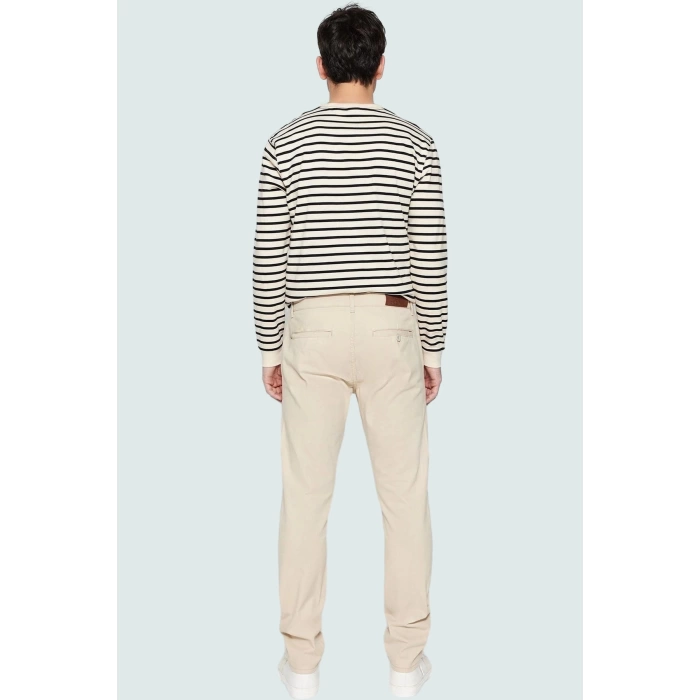 Erkek Regular Fit Chino Gabardin Pantolon Pamuklu Günlük Kombinler İçin Yaz Aylarının Vazgeçilmezi