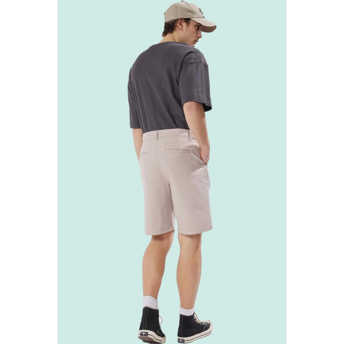 Erkek Regular Fit Gabardin Şort Pamuk Günlük Kullanım İçin Hafta Sonu Yaz Aylarının Vazgeçilmezi