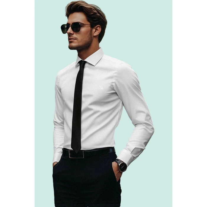Erkek Regular Fit Oxford Gömlek Kolay Ütülenebilir Günlük Kullanım Yaz Aylarının Vazgeçilmezi