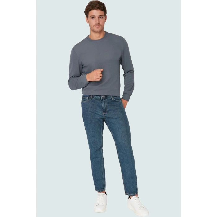 Erkek Relaxed Fit Boyfriend Kot Pantolon Pamuk Günlük Kullanım İçin Yaz Aylarının Vazgeçilmezi
