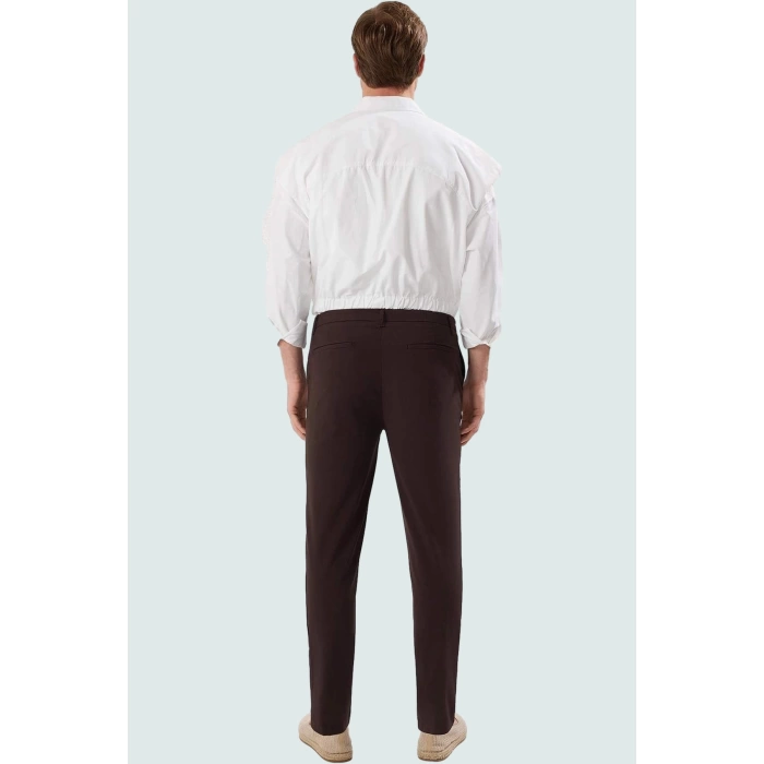Erkek Slim Fit İtalyan Kesim Chino Pantolon Renk Regular Boy Günlük Kullanım Modern Tasarım