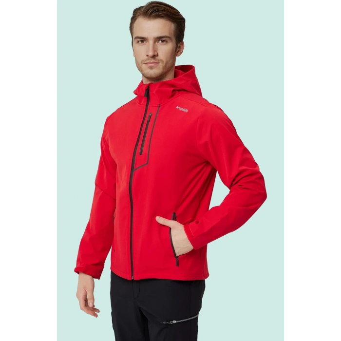 Erkek Softshell Mont Su Gecirmez Campanula Rüzgar Geçirmez Nefes Alabilir Outdoor Günlük Kullanıma