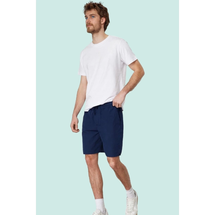 Erkek Şort Bermuda Pamuklu Bağcıklı Rahat Günlük Stil Hafta Sonu Yaz Aylarının Vazgeçilmezi