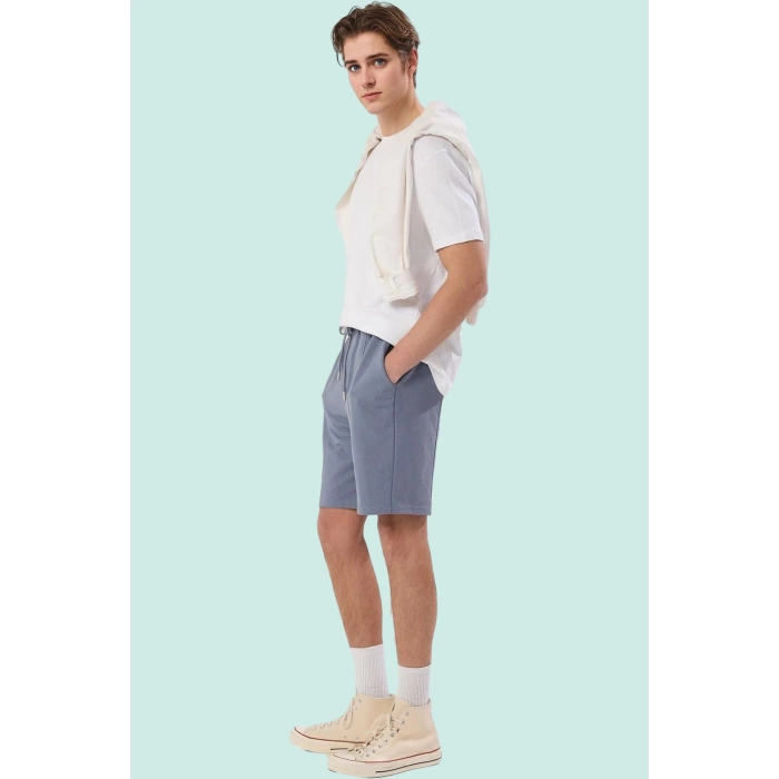Erkek Şort Normal Bel Boru Paça Casual Günlük Kombin Hafta Sonu Yaz Aylarının Vazgeçilmezi
