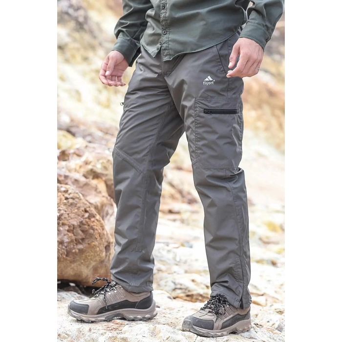 Erkek Su Geçirmez Trekking Pantolon Fiyort Kodiak