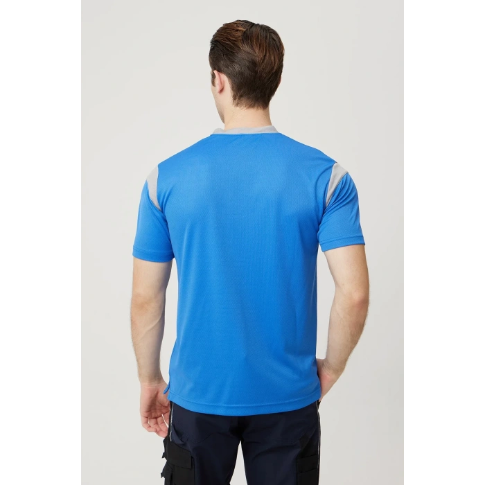 Erkek V Yaka Nefes Alan TShirt Allium Tişört Alabilir Esnek Şık İş Günlük İçin