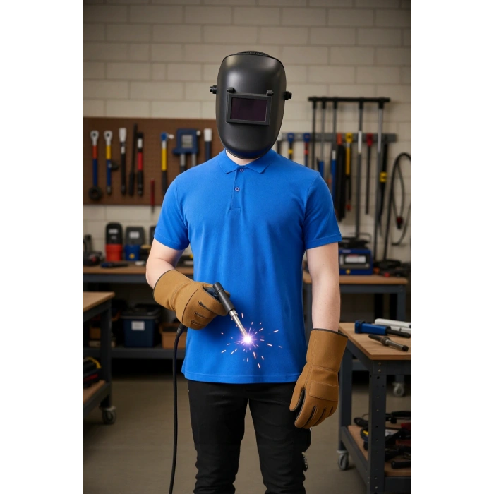 Erkek Yazlık Polo Tişört Açık 100 Pamuk Galanthus shırt