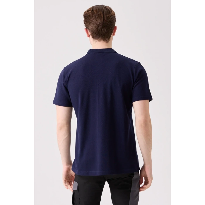 Erkek Yazlık Polo Tişört Açık 100 Pamuk Galanthus shırt