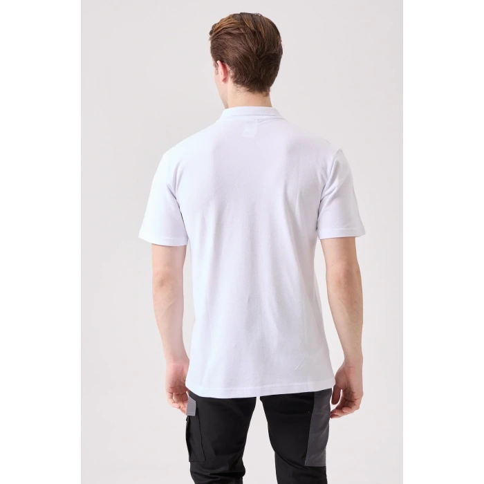 Erkek Yazlık Polo Tişört Açık 100 Pamuk Galanthus shırt