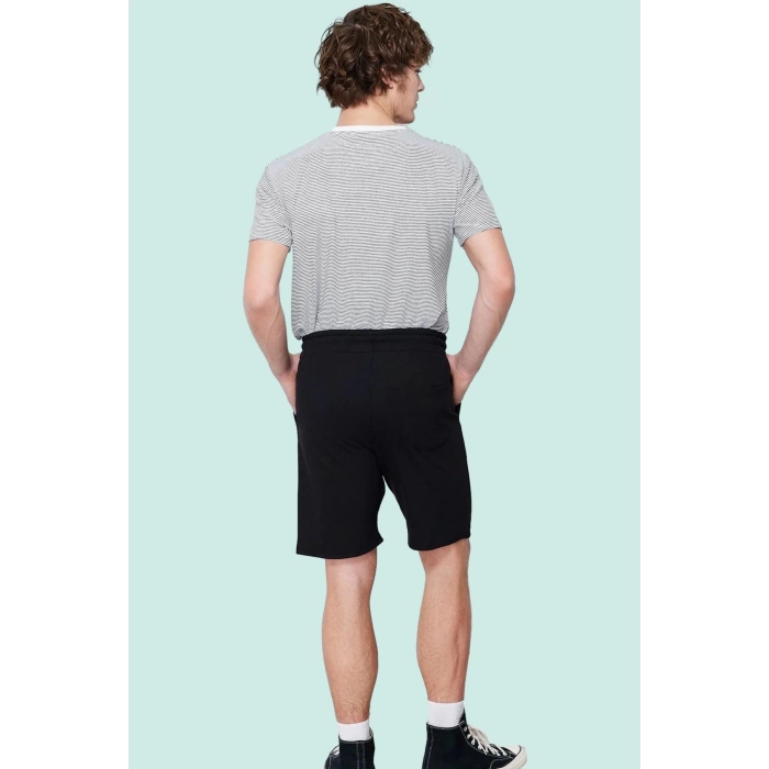 Erkek Yazlık Şort Lastikli Bel Casual Stil Boru Paça Günlük Kullanım Yaz Aylarının Vazgeçilmezi