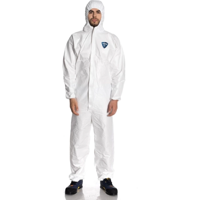 Faba T-530 Tip 5 6b Koruyucu Tulum Antistatik Nefes Alabilir Tek Kullanımlık Tulum