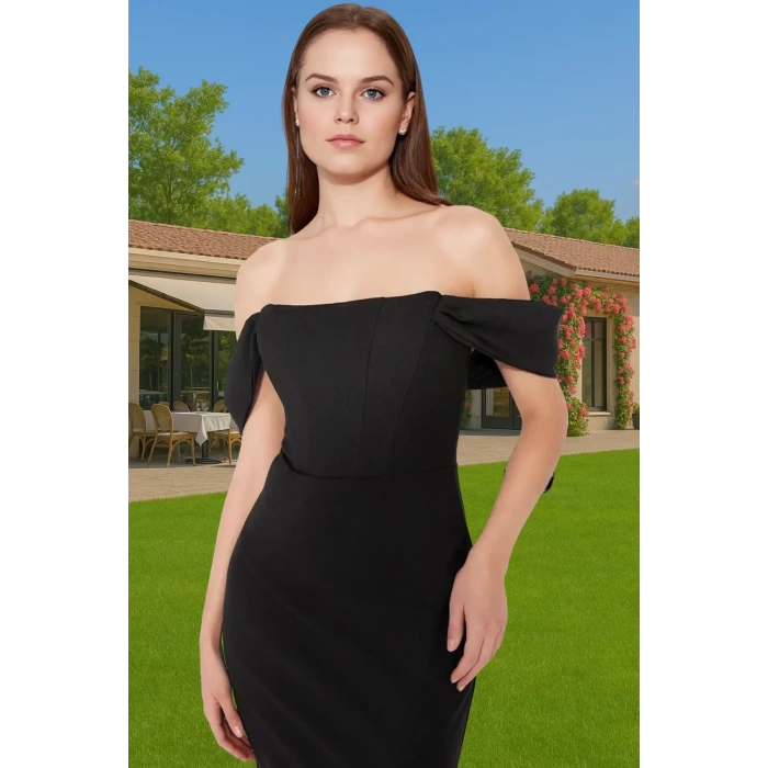 Feminen Leopar Desenli Bodycon Abiye Elbise Polyester Midi Boy Yazlık Günlük Kullanım İçin