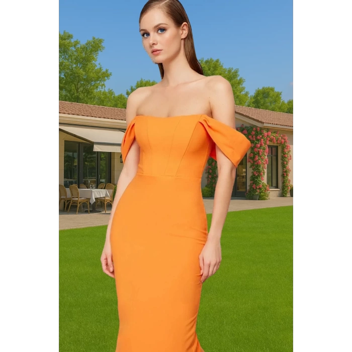 Feminen Leopar Desenli Bodycon Abiye Elbise Polyester Midi Boy Yazlık Günlük Kullanım İçin