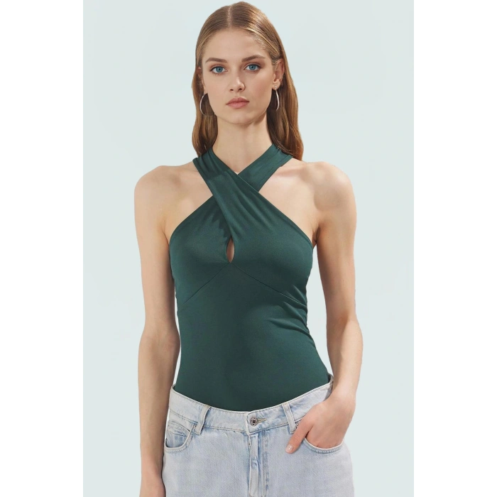 Fitted Sandy Örme Bluz Günlük Yaz Koleksiyonu Rahat Ve Şık Uzun Ömürlü Görünüm