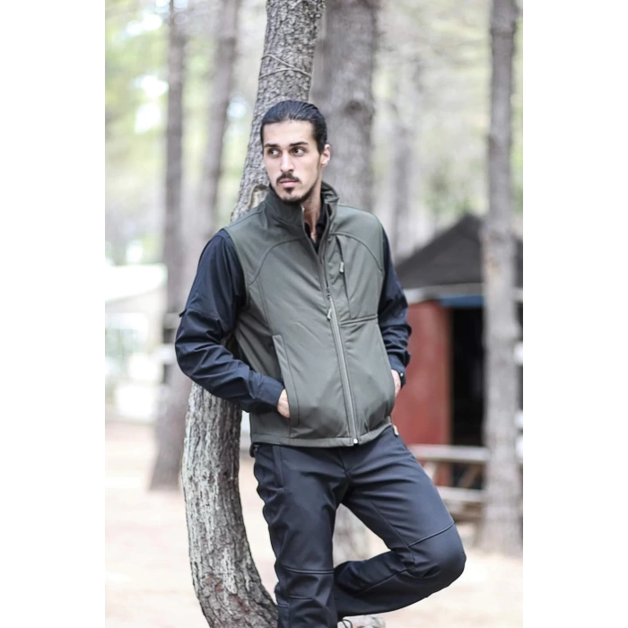 PayBuy FY82 Kenai Softshell Yelek – Rüzgar Geçirmez, Su İtici ve Nefes Alabilir Outdoor Yelek