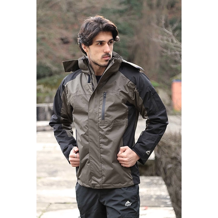 Fy 162 Sogne 3ü 1 Arada Su Geçirmez Mont Çıkarılabilir Polar Astarlı, Nefes Alabilen Outdoor Ceket