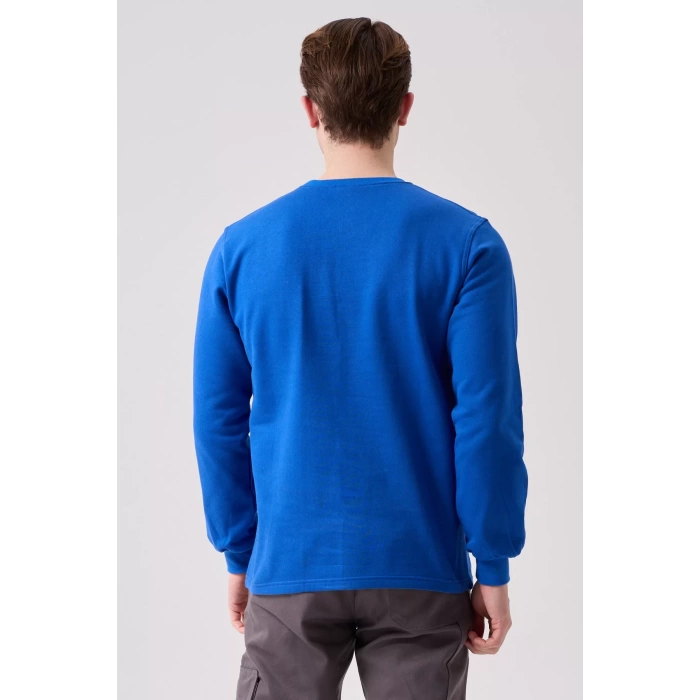 Galanthus Basic Sweatshirt - Uzun Kollu, Pamuklu, Rahat Kesim, Günlük ve İş Kullanımı İçin