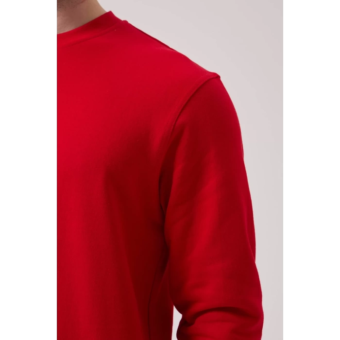 Galanthus Basic Sweatshirt - Uzun Kollu, Pamuklu, Rahat Kesim, Günlük ve İş Kullanımı İçin