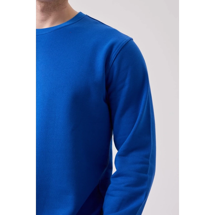 Galanthus Basic Sweatshirt - Uzun Kollu, Pamuklu, Rahat Kesim, Günlük ve İş Kullanımı İçin